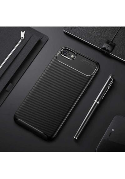 Apple Uyumlu iPhone 6 Kılıf Zore Negro Silikon Kapak Siyah