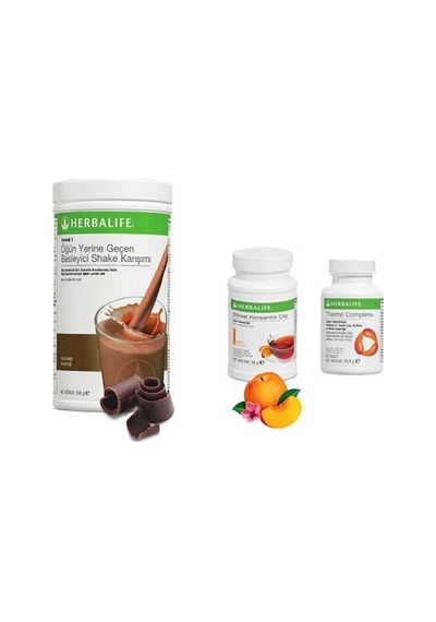 Herbalife Çikolata Shake Şeftali Çay Thermo Tablet 50 Gr