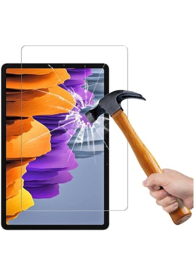 Samsung Galaxy Uyumlu Tab S10 Fe Tablet 5li Set 9h Temperli Cam Çizilmeye Dayanıklı Ekran Koruyucu Camı