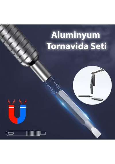 Kingsdun 20 Si 1 Arada Manyetik Mini Tornavida Seti Ks-840016