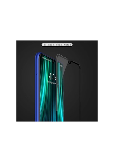 Xiaomi Redmi Note 8 Tam Kaplayan Temperli Cam Ekran Koruyucu Siyah R128229:şeffaf