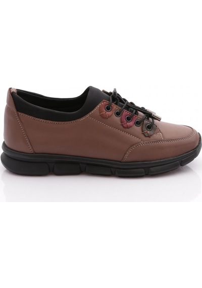 Dgn 660 Kadin Comfort Ayakkabi Ceviz