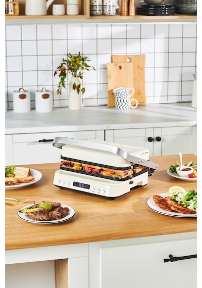 Karaca Presto 2 In 1 Digital 2009 6 Dilim 2000 W Izgara ve Tost Makinesi