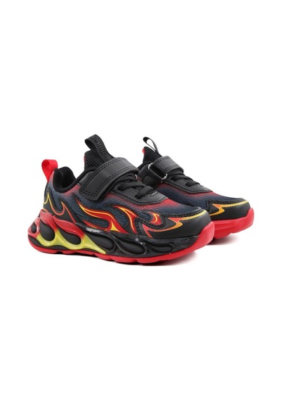 Pepino 2226 Siyah-kırmızı Çocuk Sneakers