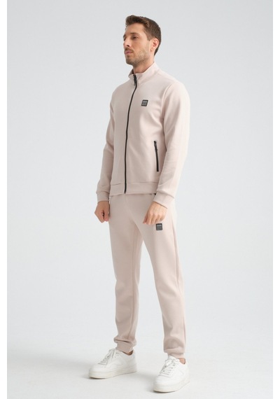Shooter Sportswear Shooter Scuba Mevsimlik Regular Fit Erkek Eşofman Takım Bej