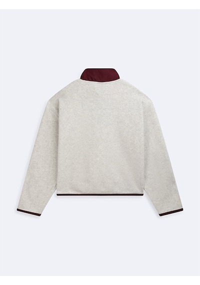 Ltb Zerapa Yarım Fermuarlı Kadın Sweatshırt Gri