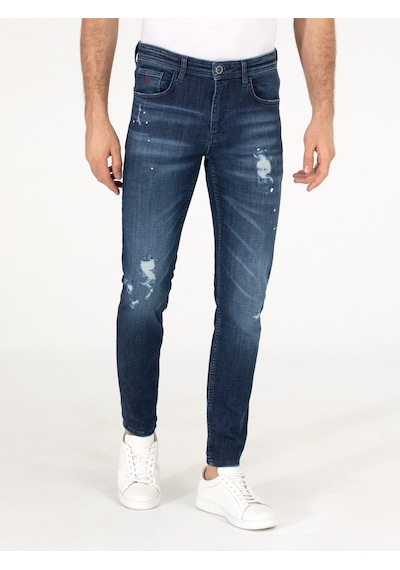 Cacharel Erkek Koyu Mavi Pantolon Jean 50268163-dn0023 Denim