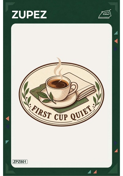 Zpz801 First Cup Quiet Ütüyle Uygulanabilir Transfer Baskı - 911529685