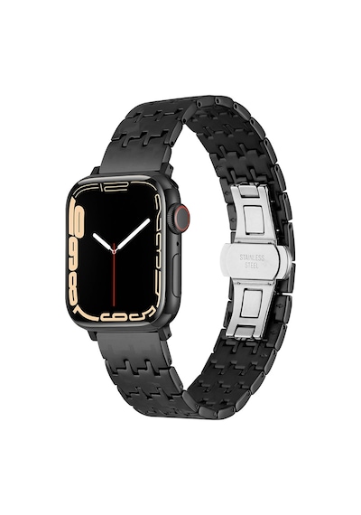 Zore Watch 38mm Uyumlu Krd-86 Metal Kordon-siyah