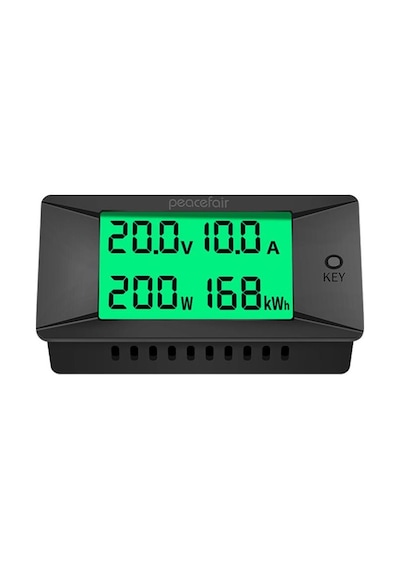 PZEM-025 0-300V 50A Voltmetre Ampermetre - Batarya Kapasite Yönet