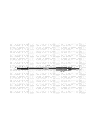 Kraftvoll 05030079 Kızdırma Bujisi Mitsubishi L 200 Triton 2.5 Dıd 2006- 1820a020
