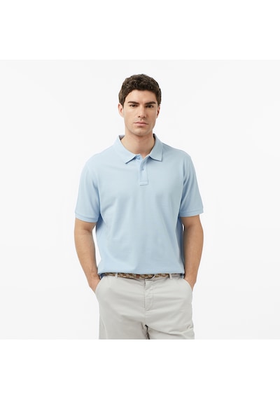 Nautica Erkek Mavi Regular Fit Polo Yaka T-shirt Düz K65000t Mavi