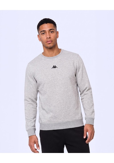 Kappa Carlo Erkek Gri Regular Sweatshirt