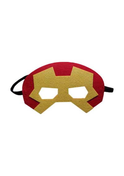 Schulzz Ironman Lastikli Keçe Çocuk Maske