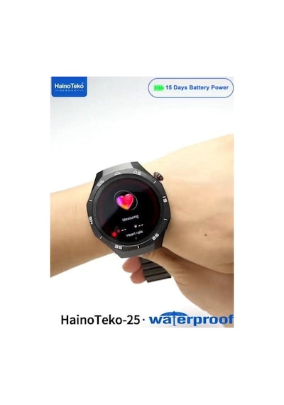 Akıllı Kol Saati Amoled Ekran Bluetooth Arama Cevaplama Uzun Şarj Süresi Erkek Kol Saati