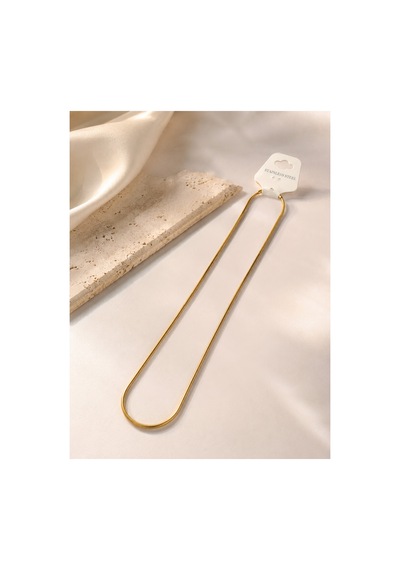Çelik Renk Atmaz Zincir Kolye 55 Cm 1.8mm Altın - 907832713 Altın