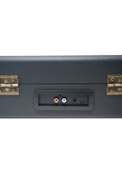 Fomixx Tr-102 Siyah Hoparlörlü Bluetoothlu Pikap Plak Çalar Siyah