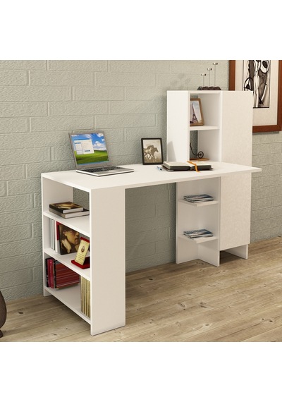 Kalenderdekor1 Kalender Dekor Ayame Çalışma Masası Aym01 Beyaz