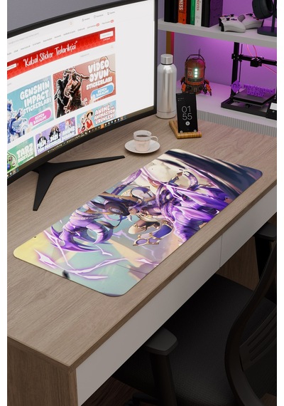 Cyno Genshin Impact Anime Gacha V5 - 70x30 Xl Gaming Mouse Pad Fare Altlığı
