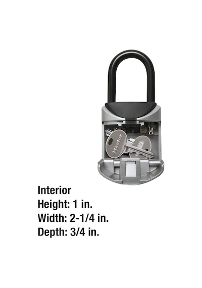 Master Lock Kilit Kutusu, Kendi Kombinasyonunuzu Ayarlayın Taşına