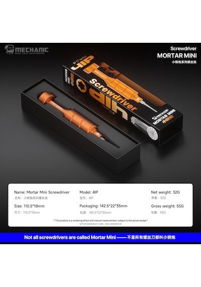 Mechanic Mortar Mini 4ıp 2d Hassas Tornavida İphone 17 Serisi