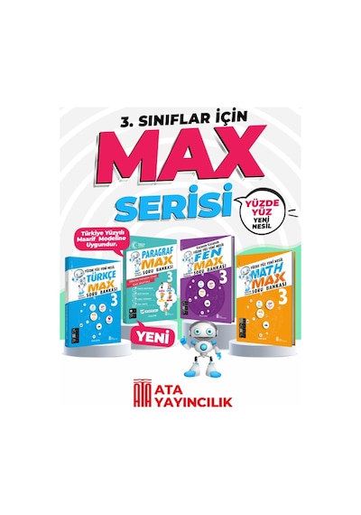 3. Sınıf Max Tüm Dersler Seti