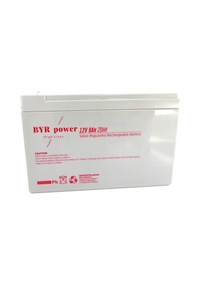 Byr Power Akülü Araba Aküsü 12V 9Ah 20Hr