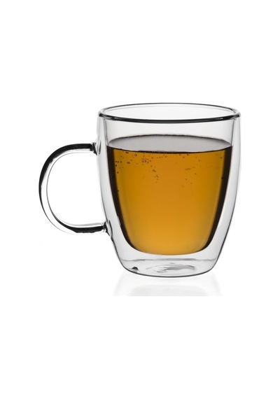 Orret Home 2 Adet 250 Ml Çift Cidarlı Kupa Bardak,kahve,çay Ve Bi Şeffaf