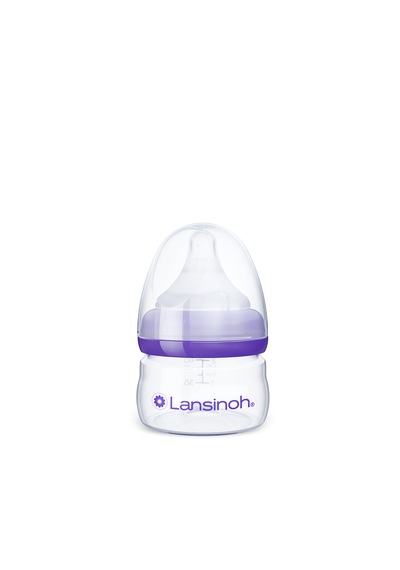 Lansınoh 60 Ml Biberon ve Naturalwave Biberon Emziği 0 Ay+