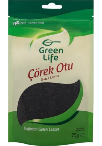 Green Life Çörek Otu Zipli 75 G