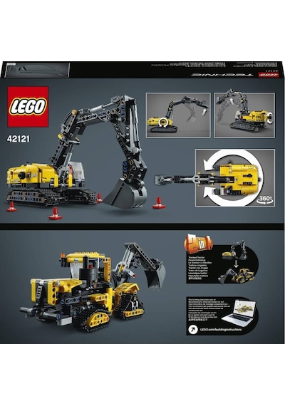 LEGO® Technic 42121 Ağır Yük Ekskavatörü 569 Parça