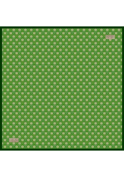LA BOUTIQUE Sura İpek Eşarp- 90x90 - 2428 Yeşil - 05