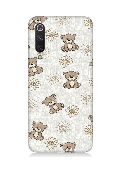 Xiaomi Mi 9 Se Uyumlu Sevimli Ayıcıklar Desenli Silikon Kılıf