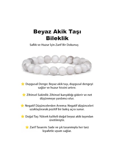 Doğaltaş Akik Taşı Charm Bileklik Şık   Başarı Bilekliği Çok Renkli