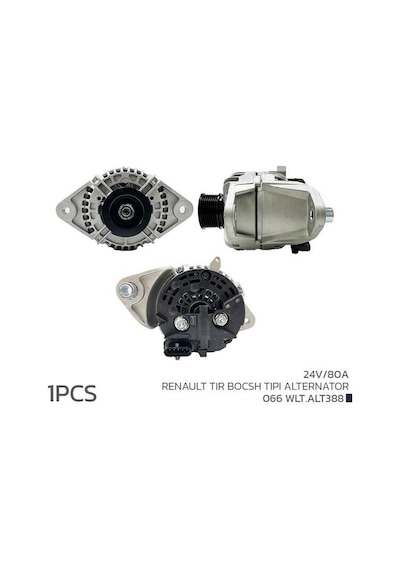 Alternatör Sarj Dinamosu 24v 80a Renault Tır Bosch Tıpı