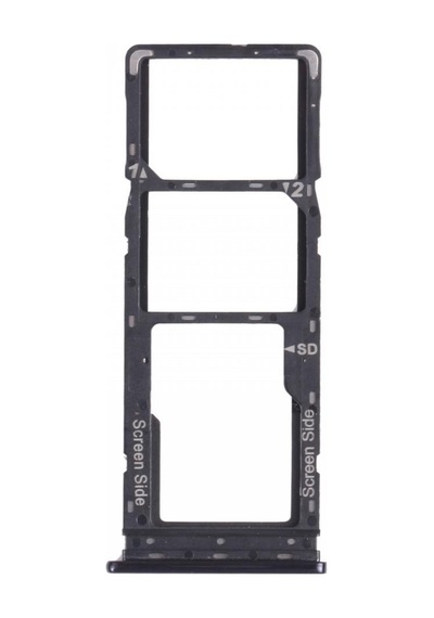 Tecno Camon 12 Air Sim Tepsisi - Siyah Sim Ve Sd Kart Yuvası.