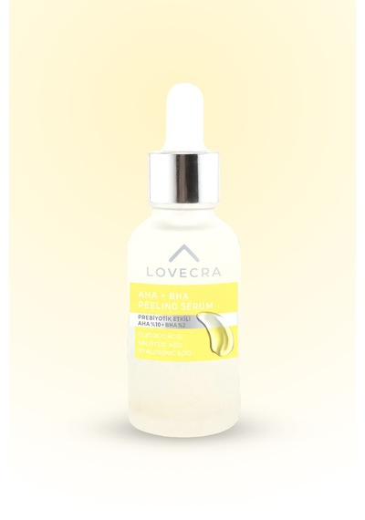 Aha/bha Peeling Serum Glycolic Acid Salicylic Acid Hyaluronic Acid Derin Cilt Bakım Serumu 30 Ml