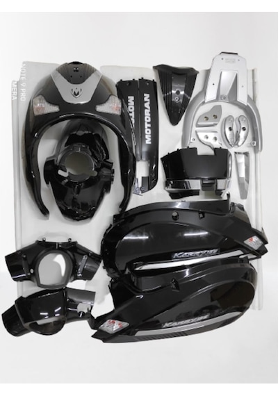 Mondial Znx 150 Scoter Uyumlu Komple Grenaj Seti Siyah Renk
