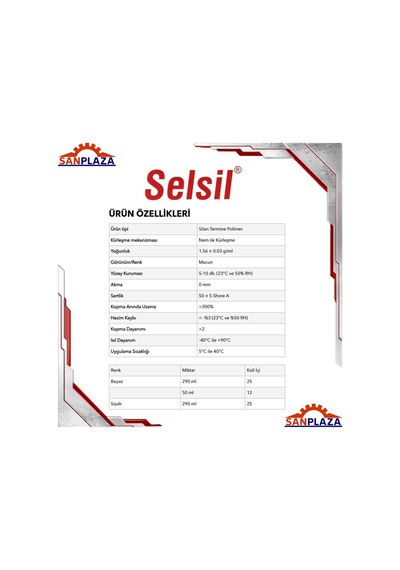 Selsil 3104 Ultra Tack No Nail Güçlü Yapıştırıcı Beyaz 350 Kg Dayanıklı 50 Ml