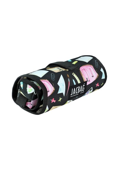 Jacbag Senior -sanatsal Rulo Kalem Çantası Senior-pastel Pop renkli