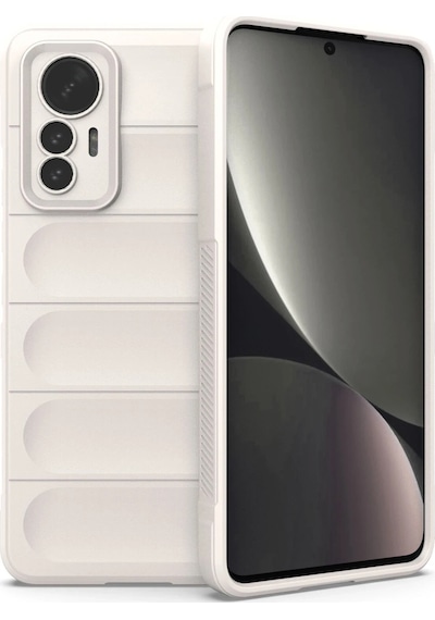 Newface Xiaomi Mi 12 Lite Kılıf Optimum Silikon Semeglbl - 30 - Krem
