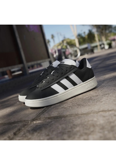 Adidas Grand Court Alpha Erkek Siyah Sneaker Ayakkabı Jh7235 Çok Renkli