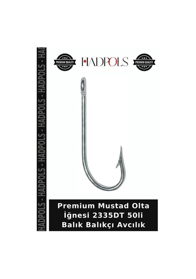Premium Mustad Olta İğnesi 2335dt 50li Balık Balıkçı Avcılık No:1