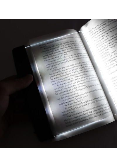 Kitap Arası Okuma Işığı Led Panel Kitap Okuma Lambası