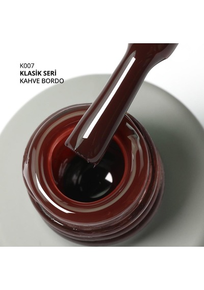 Kalıcı Oje K007, Kahve Bordo, 4 Ml Diğer