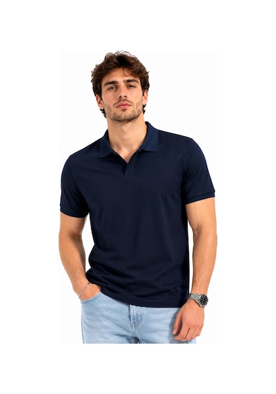 Baglan Erkek Polo Yaka Kısa Kollu Tişört Regular Kalıp T6103 Bgl-st05548 Lacivert
