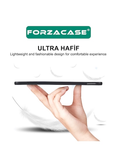Forzacase Samsung Galaxy Tab A11 8.7 İnch Sm-x130 Tablet İle Uyumlu Silikon Kılıf Siyah - Fc155 Arka Kapak