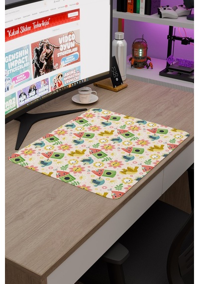 Çocuk Kaymaz Dikişli Kauçuk Oyuncu Mousepad V3 - 48x40 Xl Gaming Mouse Pad Fare Altlığı