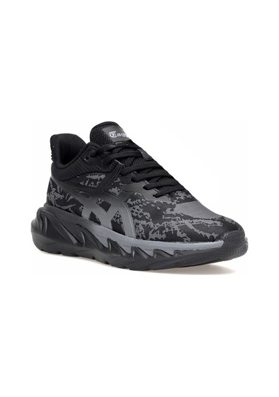 Etayger E-1702 Erkek Casual Klasik Sneaker Siyah - Gri Siyah - Gri