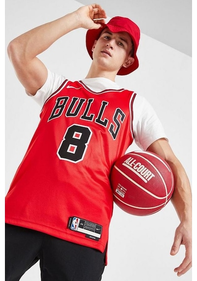 Nike Chicago Bulls Dri-fit Swingman Nba Basketball Jersey Lavıne Erkek Basketbol Forması Kırmızı